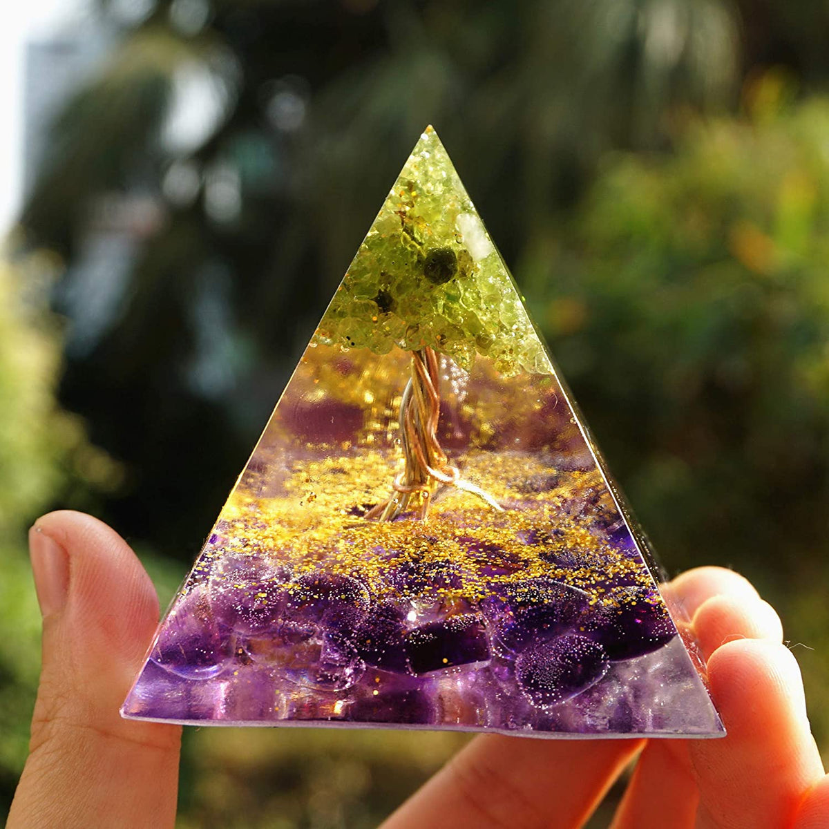 ORGONE PYRAMID, GUARDIAN OF PEACE OF MIND 