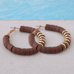 BOUCLES D'OREILLES EN ARGILE DOUCE