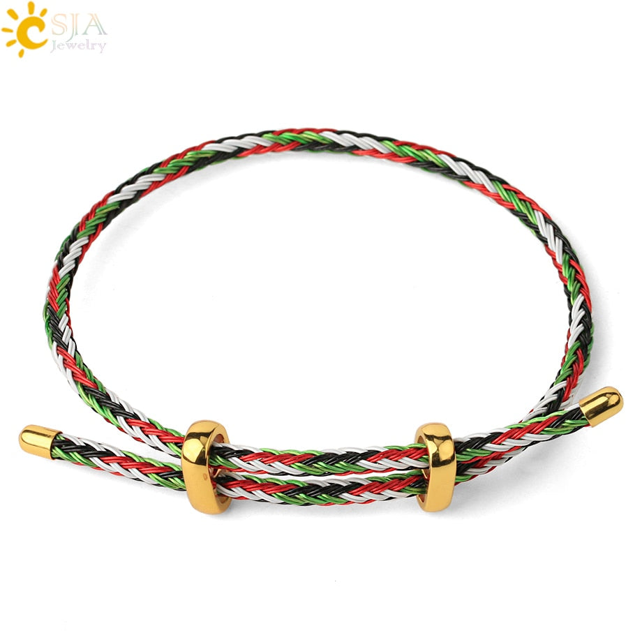 BRACELET A FIL ROUGE PORTE-BONHEUR - BOSSOUASHOP