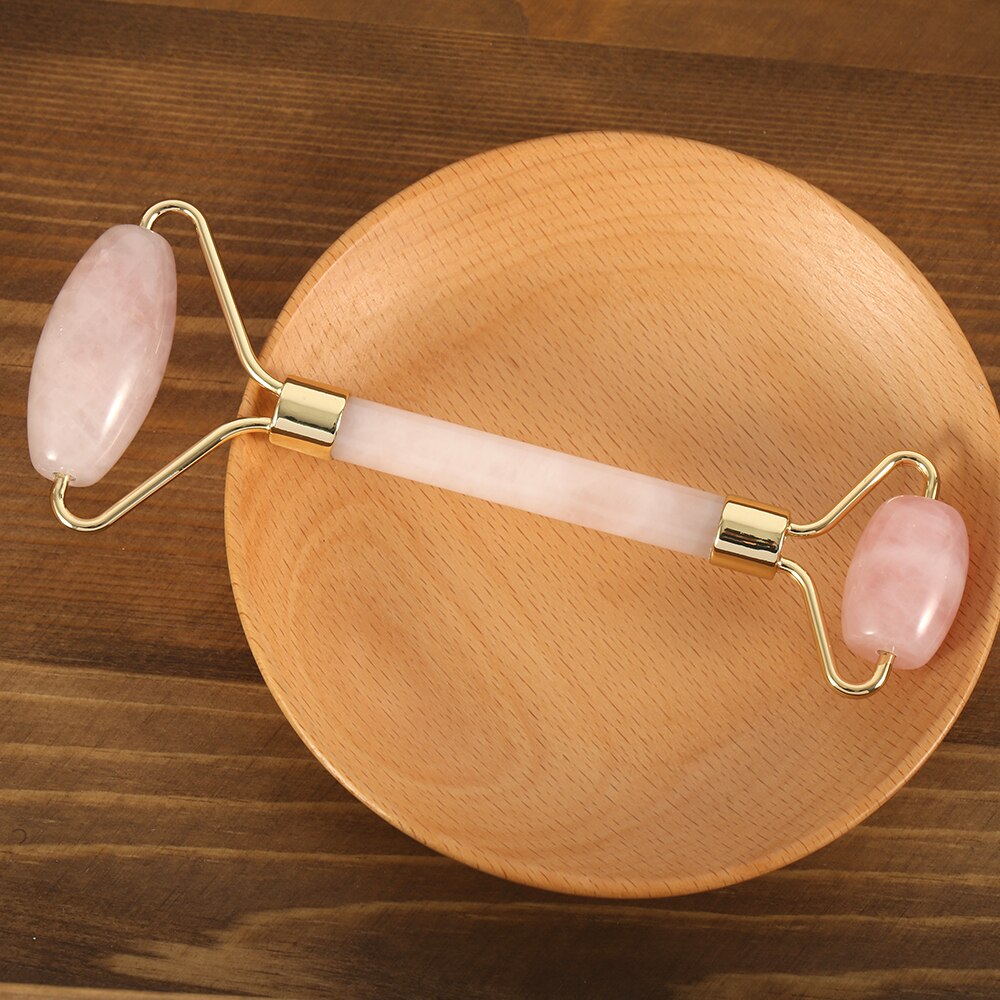 ROSE QUARTZ MASSAGE ROLLER