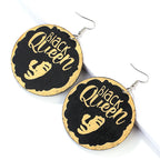 ETHNIC WOODEN EARRINGS