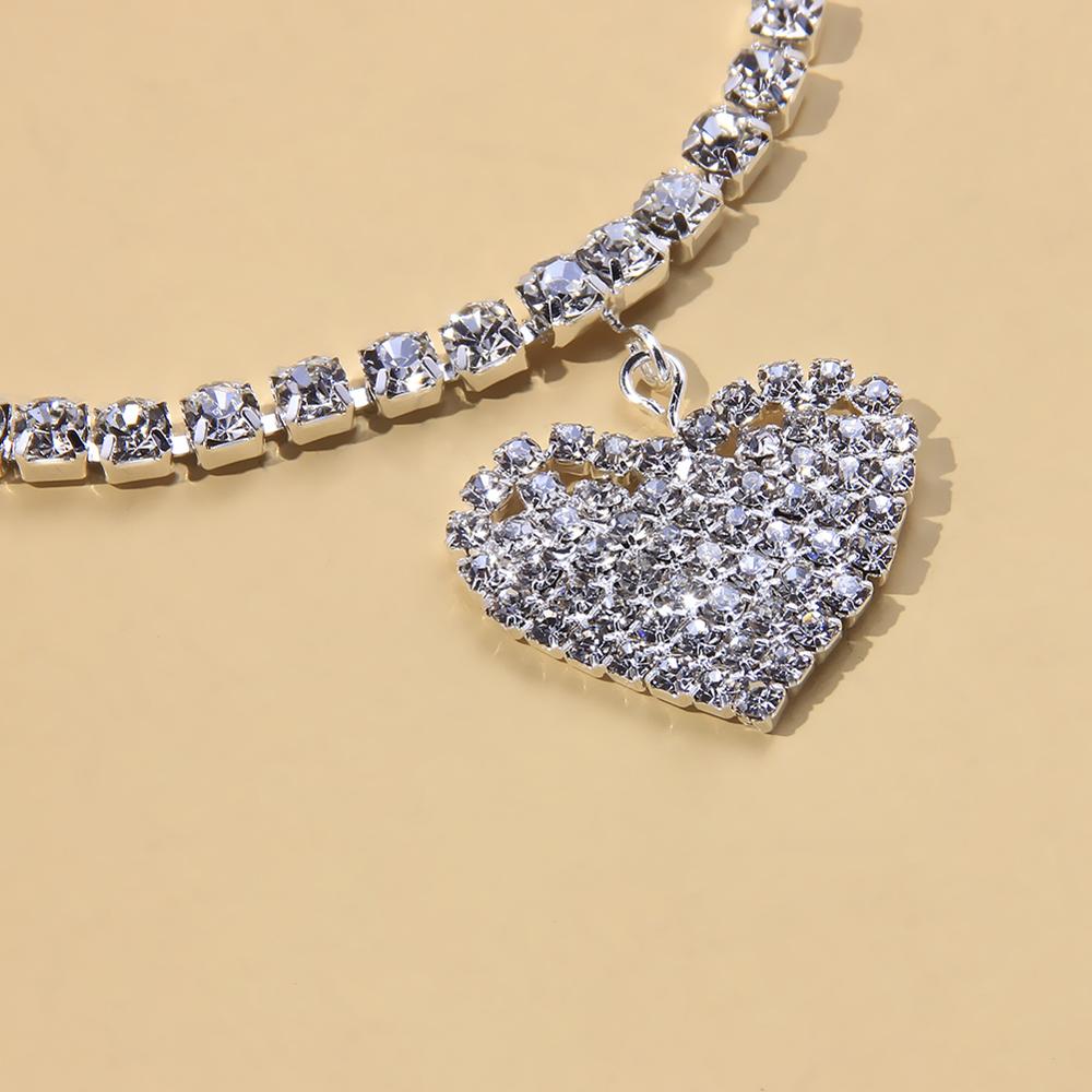BRACELET DE CHEVILLE EN STRASS - BOSSOUASHOP