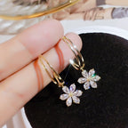BOUCLES D'OREILLES EN ZIRCON