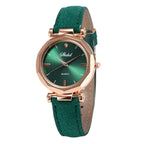 MONTRE-BRACELET EN CUIR ET CRISTAL POUR FEMMES - BOSSOUASHOP