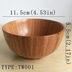 LARGE WOODEN TIGELA BOWL 