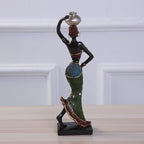 FIGURINE VINTAGE  DE STYLE ETHNIQUE