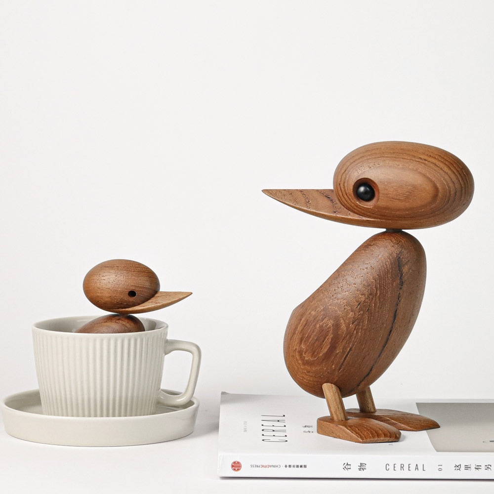 FAMOUS WOODEN DUCK FIGURINES