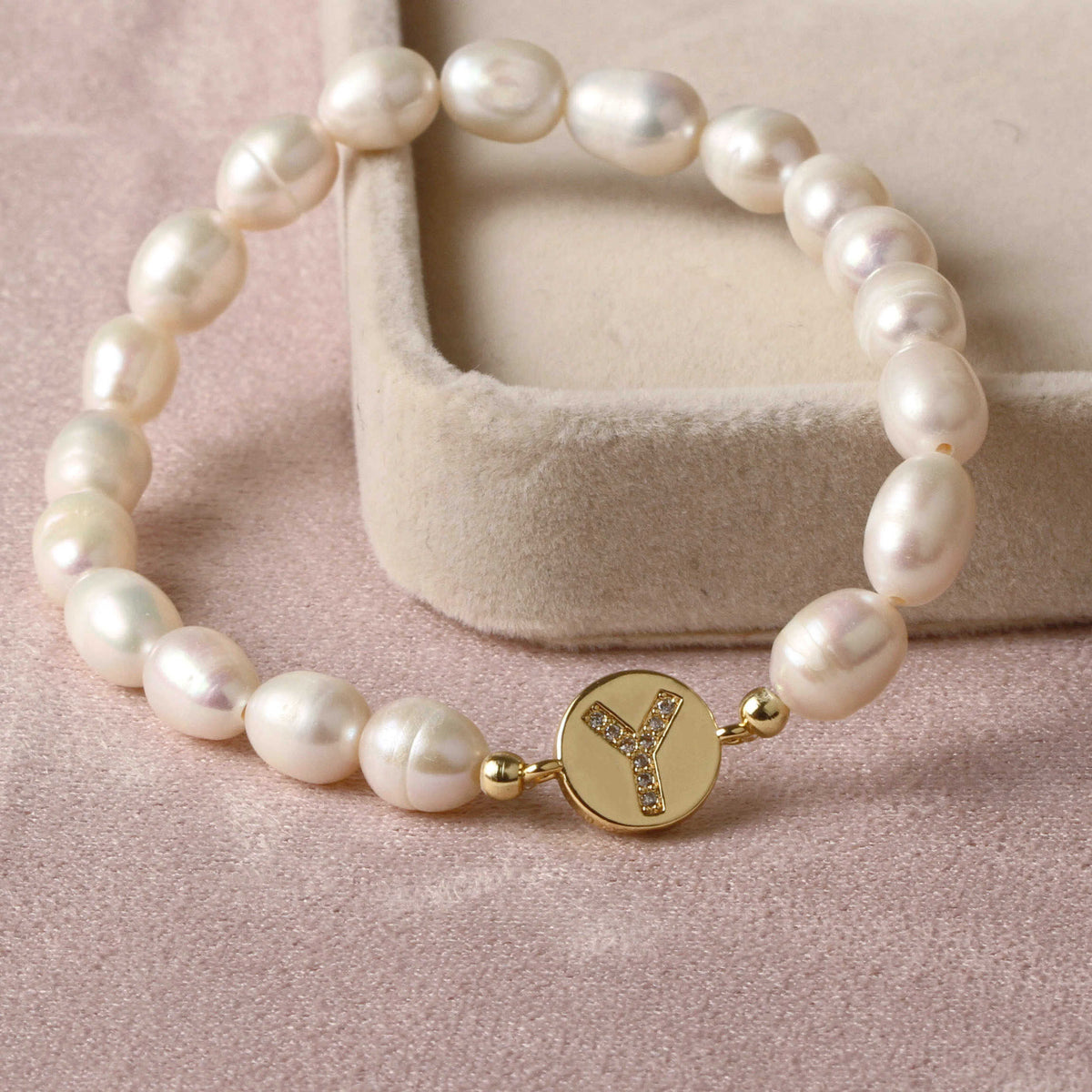 BRACELET EN PERLES NATURELLES POUR FEMMES