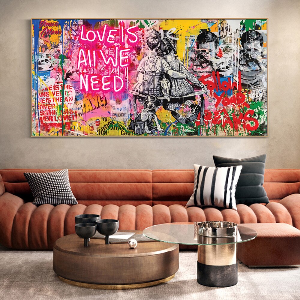 GRAFFITI ART CANVAS PRINT