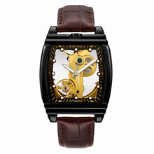 Charger l&#39;image dans la galerie, MONTRE MECANIQUE TRANSPARENTE ET AUTOMATIQUE POUR HOMMES - BOSSOUASHOP
