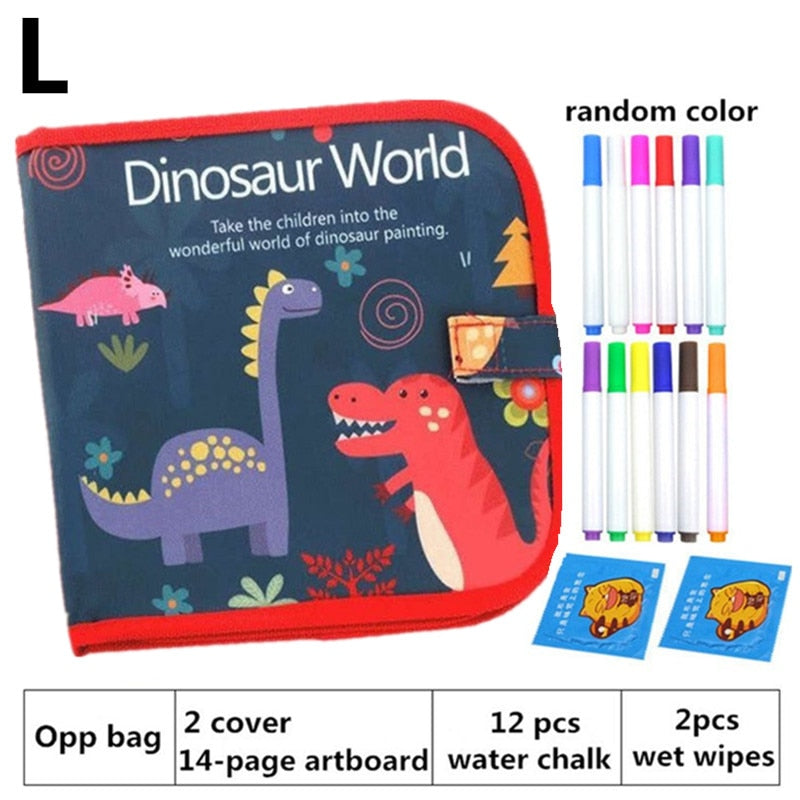 LIVRE DE DESSIN MAGIQUE POUR ENFANTS - BOSSOUASHOP