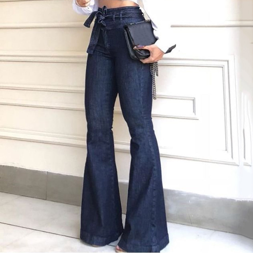 JEANS TAILLE HAUTE - BOSSOUASHOP