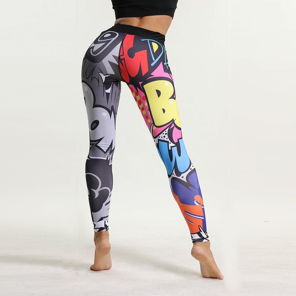 LEGGINGS À IMPRIMÉ DE DESSIN ANIMÉ
