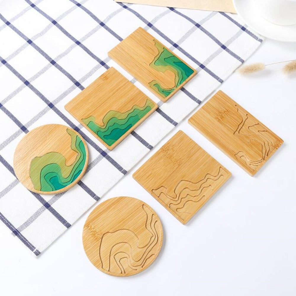 SILICONE RESIN TEA TRAY 