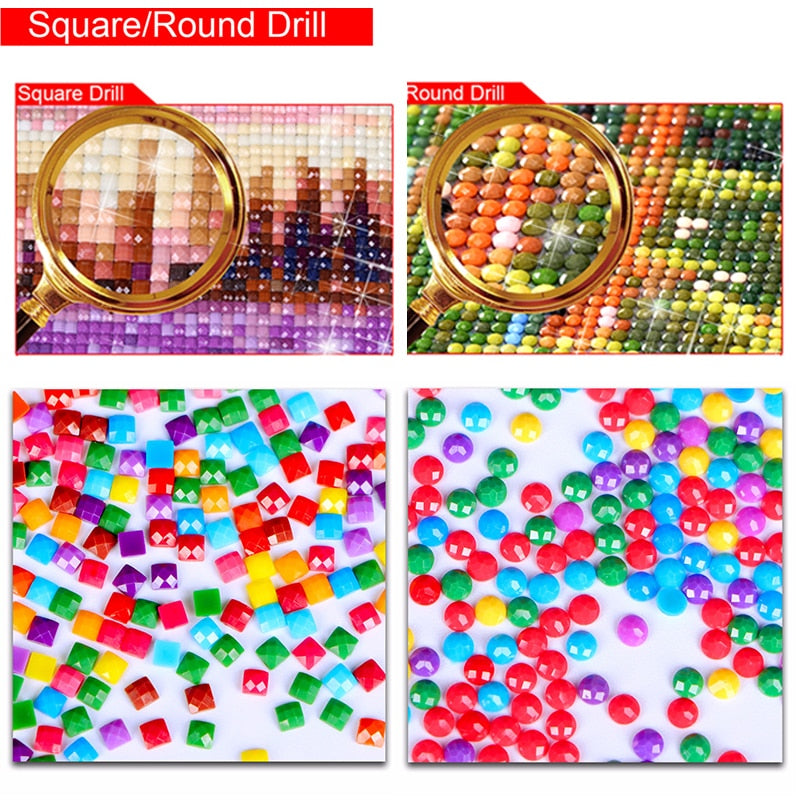 PEINTURE DIAMANT, BRODERIE 5D