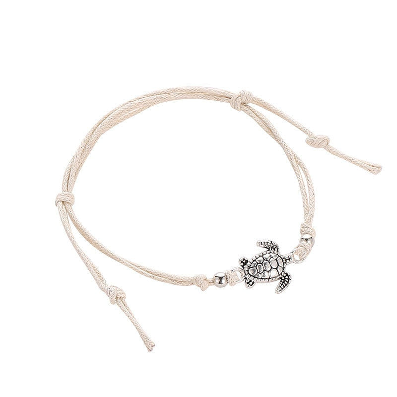 BRACELET DE CHEVILLE EN COQUILLAGE NATUREL