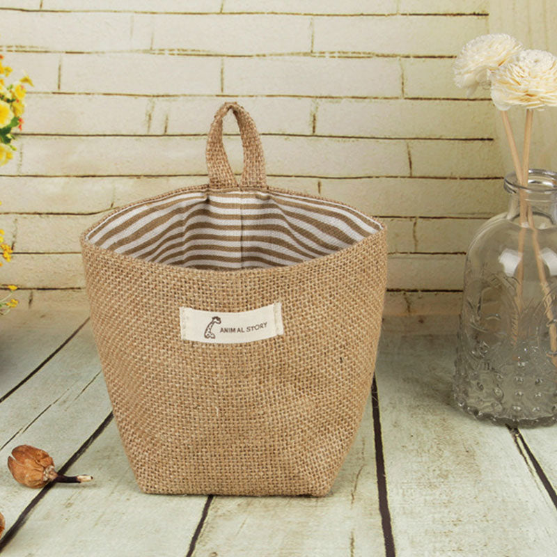 JUTE STORAGE BAG