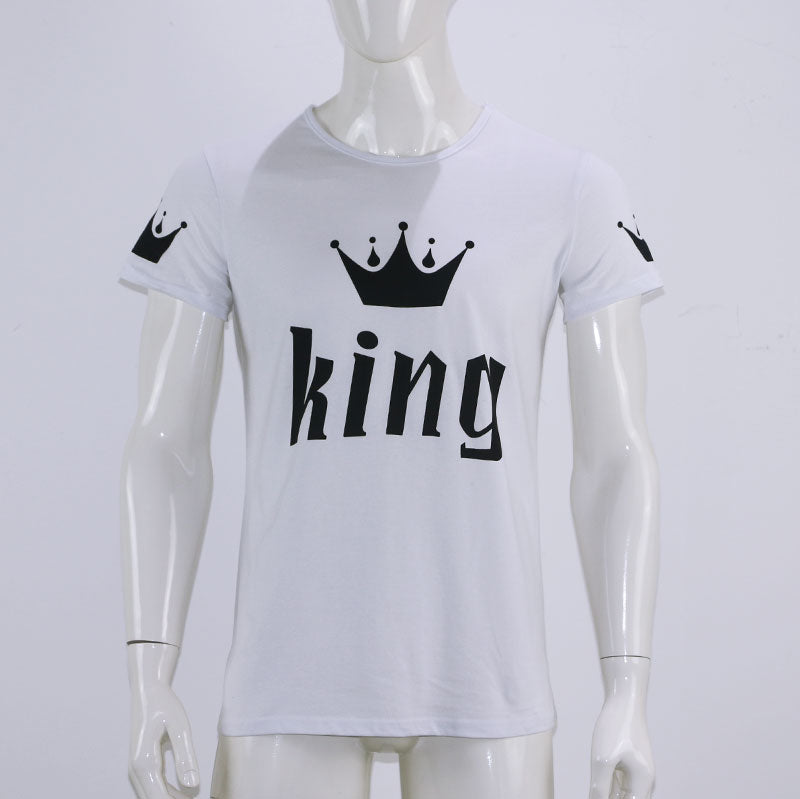 ROUND NECK T-SHIRT FOR COUPLES 