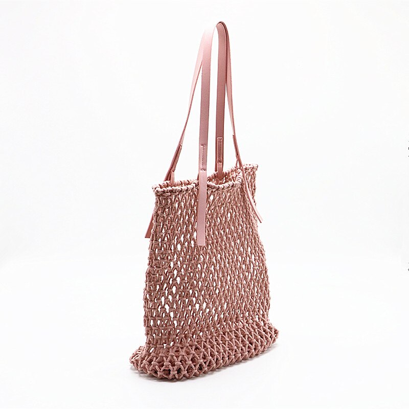 SAC A BANDOULIÈRE EN FILET TISSE - BOSSOUASHOP