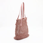 SAC A BANDOULIÈRE EN FILET TISSE - BOSSOUASHOP