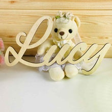 Load image into Gallery viewer, PERSONALIZED WOODEN CHILDREN NAMES 
