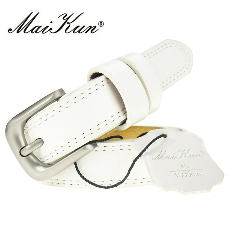 CEINTURE EN CUIR VÉRITABLE POUR FEMMES
