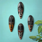 RETRO RESIN CREATIVE ETHNIC MASKS 