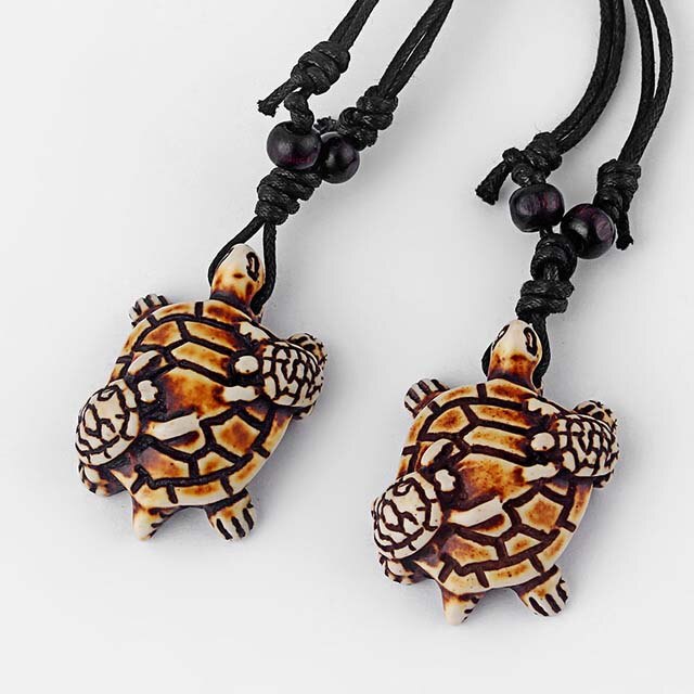 PENDENTIF TRIBAL TORTUE DE MER