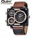 SPORTS QUARTZ WATCH WITH CANVAS STRAP FOR MEN 