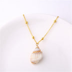 COLLIER BOHO EN COQUILLAGE