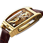 MONTRE MECANIQUE TRANSPARENTE ET AUTOMATIQUE POUR HOMMES - BOSSOUASHOP