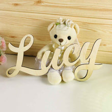 Load image into Gallery viewer, PERSONALIZED WOODEN CHILDREN NAMES 
