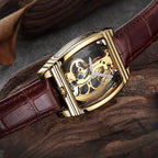 MONTRE MECANIQUE TRANSPARENTE ET AUTOMATIQUE POUR HOMMES - BOSSOUASHOP
