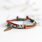 BRACELET VINTAGE DE STYLE ETHNIQUE FAIT À LA MAIN