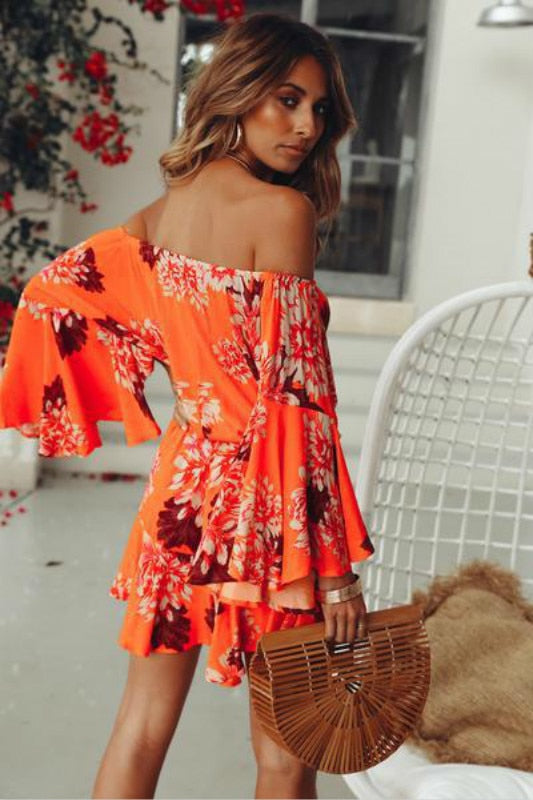 MINI ROBE IMPRIMÉE