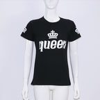 ROUND NECK T-SHIRT FOR COUPLES 