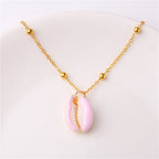 COLLIER BOHO EN COQUILLAGE
