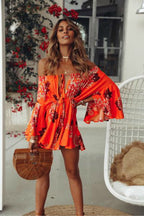 MINI ROBE IMPRIMÉE