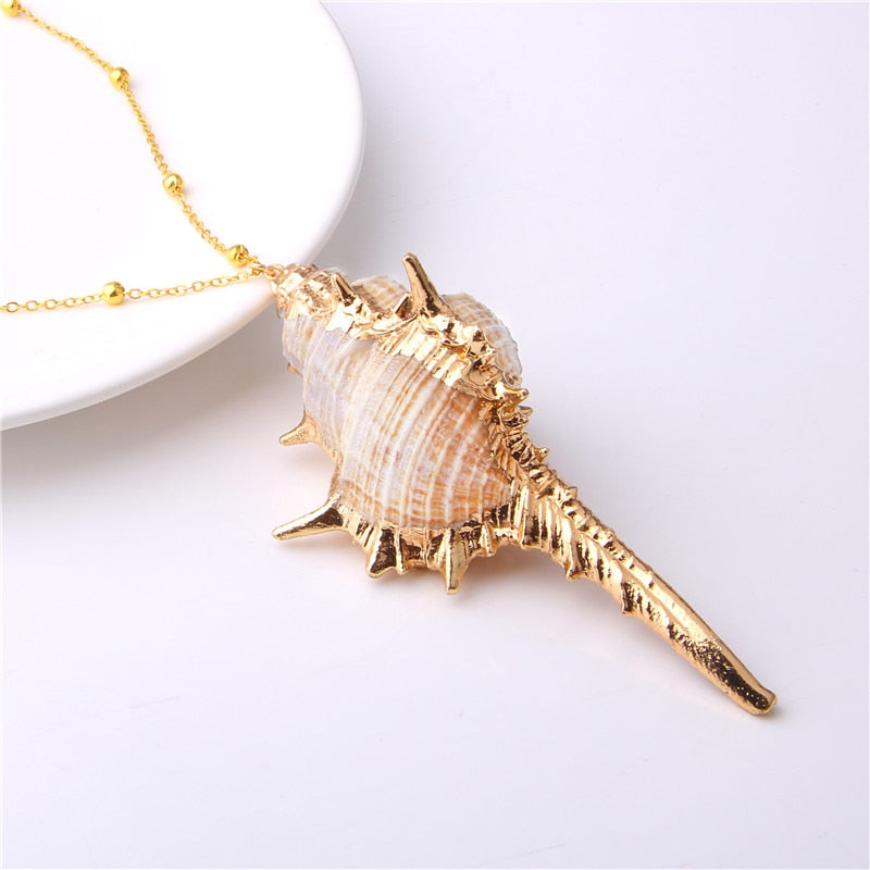 COLLIER BOHO EN COQUILLAGE