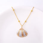 COLLIER BOHO EN COQUILLAGE