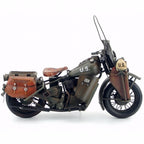 MODÈLE DE MOTO MILITAIRE ANTIQUE RÉTRO