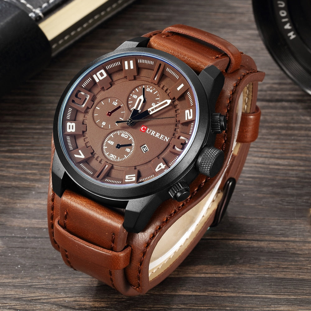MONTRE STYLE MILITAIRE POUR HOMMES - BOSSOUASHOP