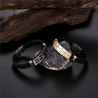 BRACELET EGC EN CUIR POUR COUPLE
