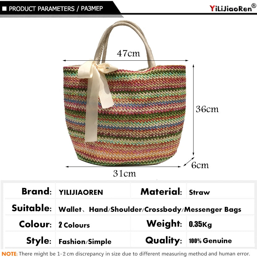 SAC À MAIN TISSÉ EN ROTIN