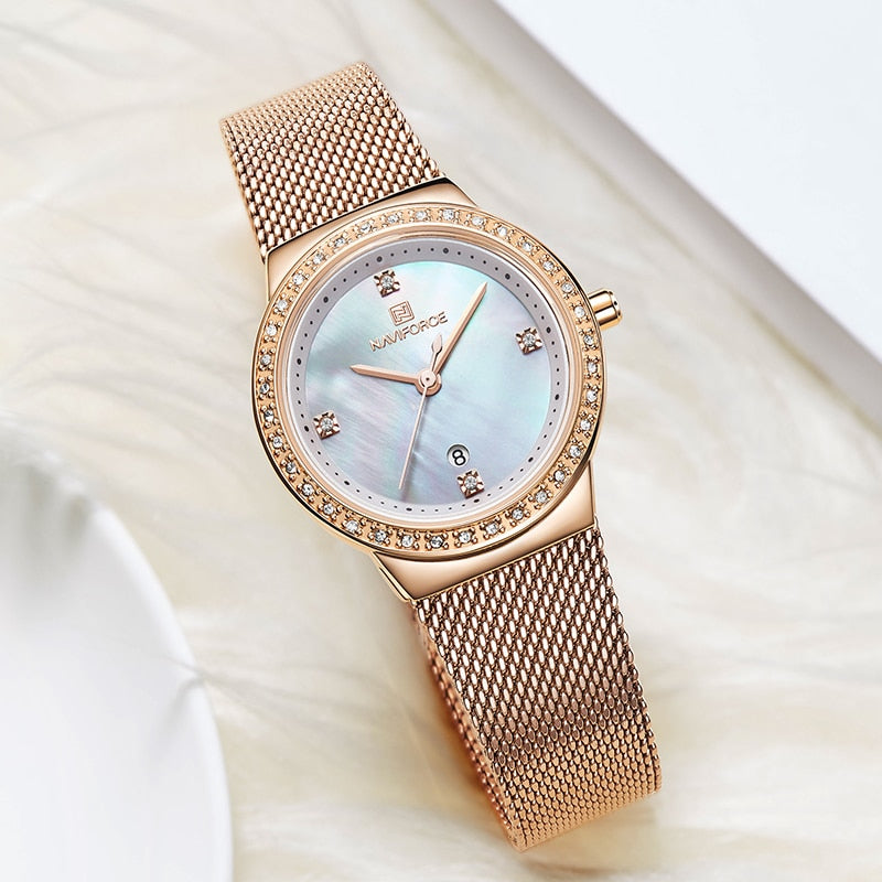 MONTRE-BRACELET EN STRASS POUR FEMMES
