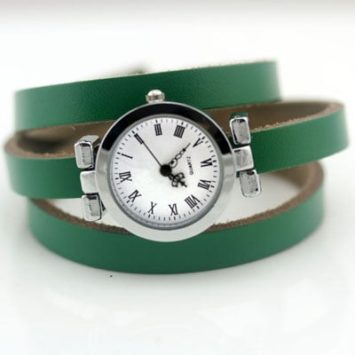 MONTRE LONGUE EN CUIR POUR FEMMES - BOSSOUASHOP