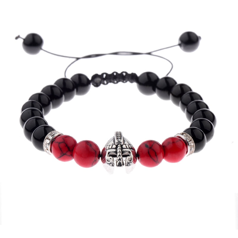 RED TURQUOISE STONE BRACELET 