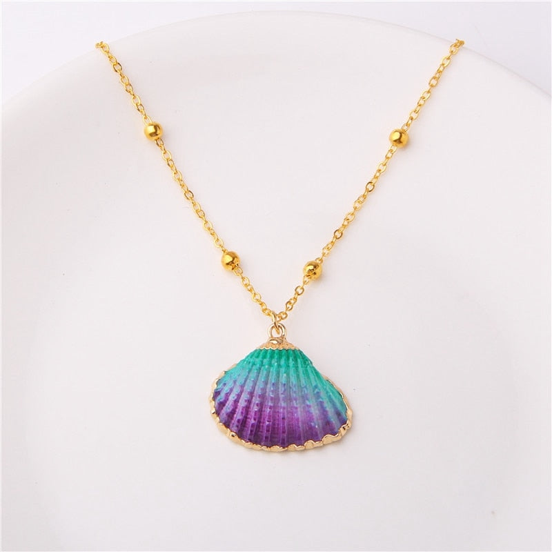 COLLIER BOHO EN COQUILLAGE