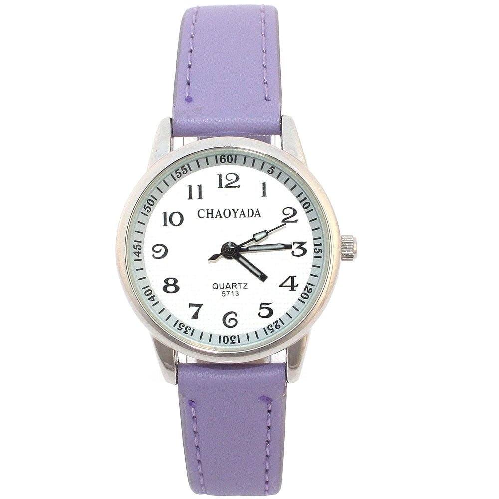 MONTRE -BRACELET A QUARTZ POUR JEUNES FILLES - BOSSOUASHOP