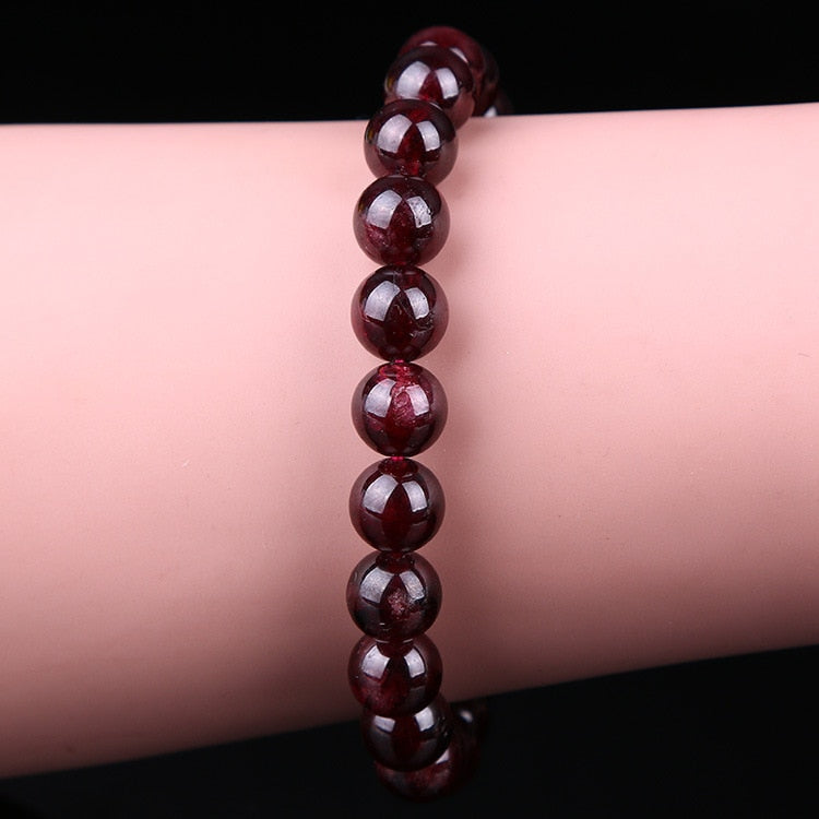 BRACELET BRÉSILIEN EN GRENAT NATUREL